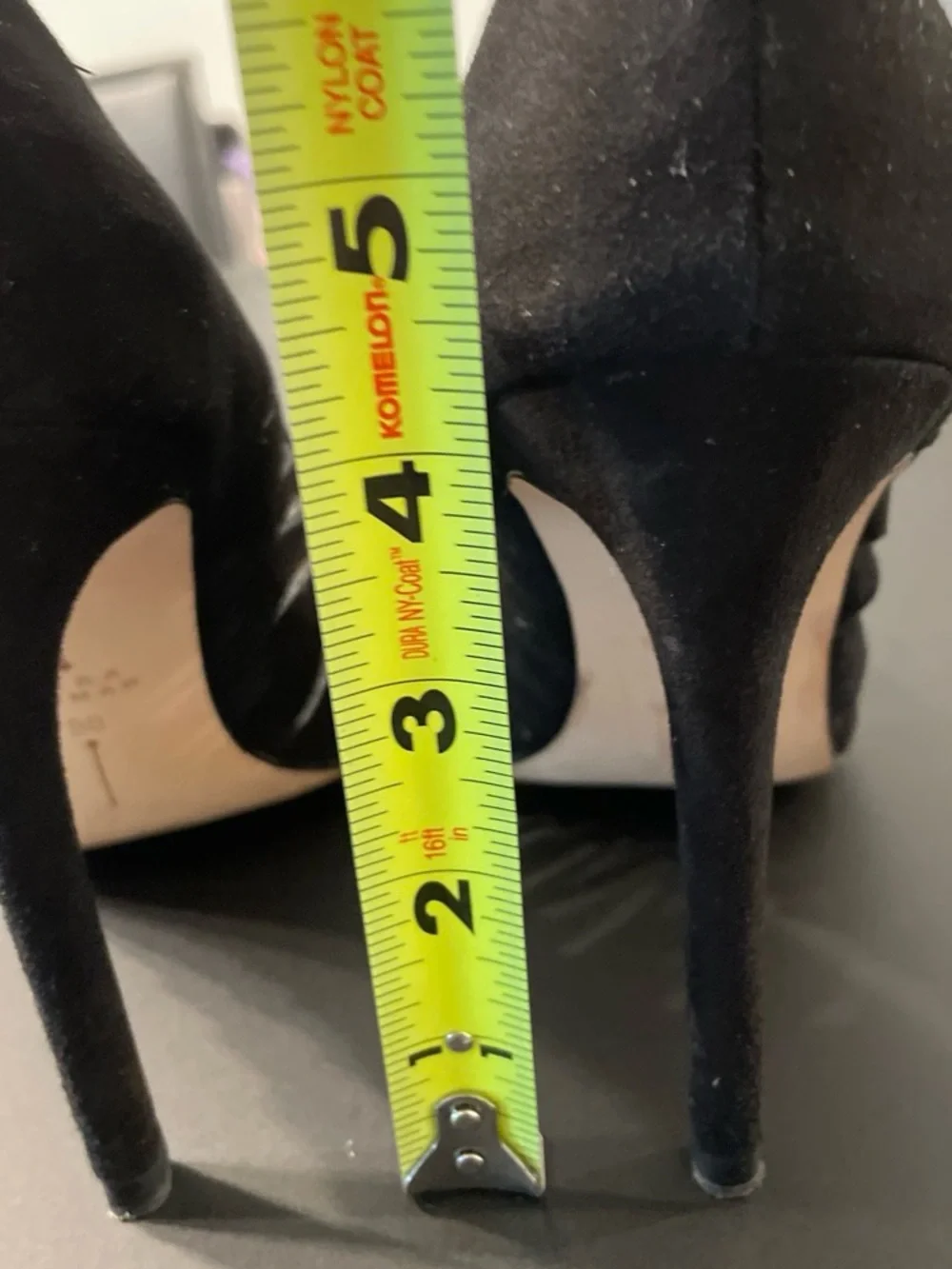 Zara Woman CutOuts Stilettos Sz 7.5 Black Faux Suede Sleek Baddie Coquette Girl